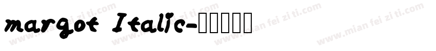 margot Italic字体转换